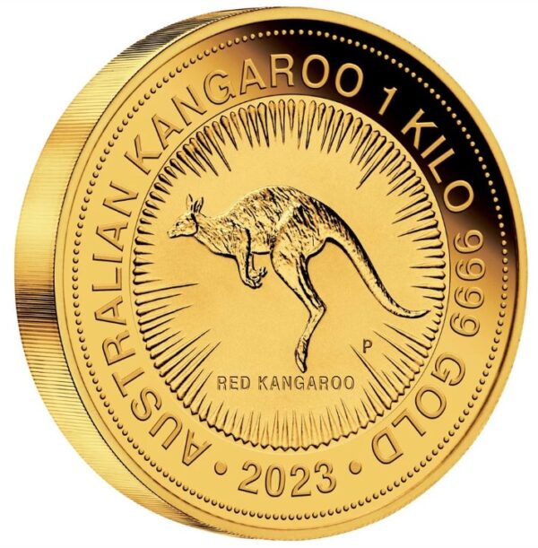 2023 gold kilo coin