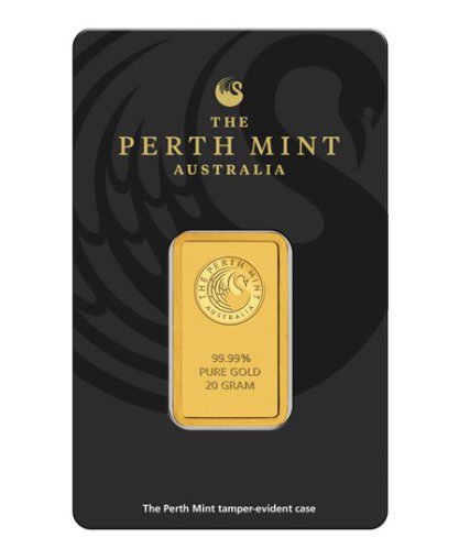 20g Perth Mint Gold Minted