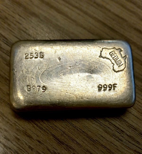 Silver Geomin 253g bar