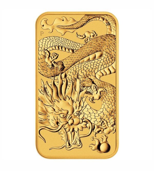 1oz gold dragon coin
