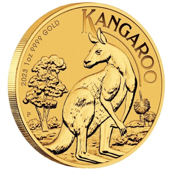 2023 1oz gold kangaroo coin