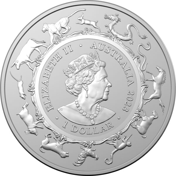 silver rabbit 2023 coin 1oz