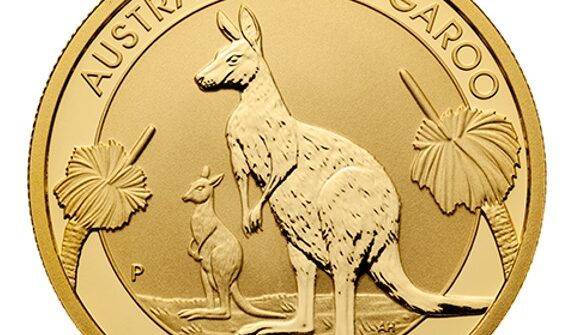 1oz Gold Kangaroo coin 2020