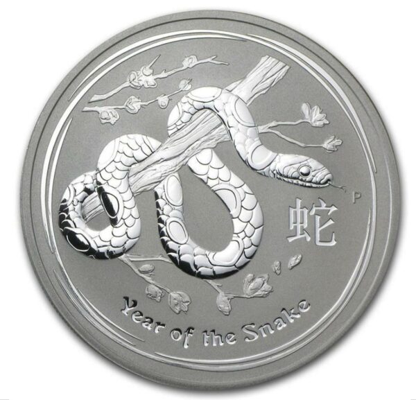 1oz silver lunar snake