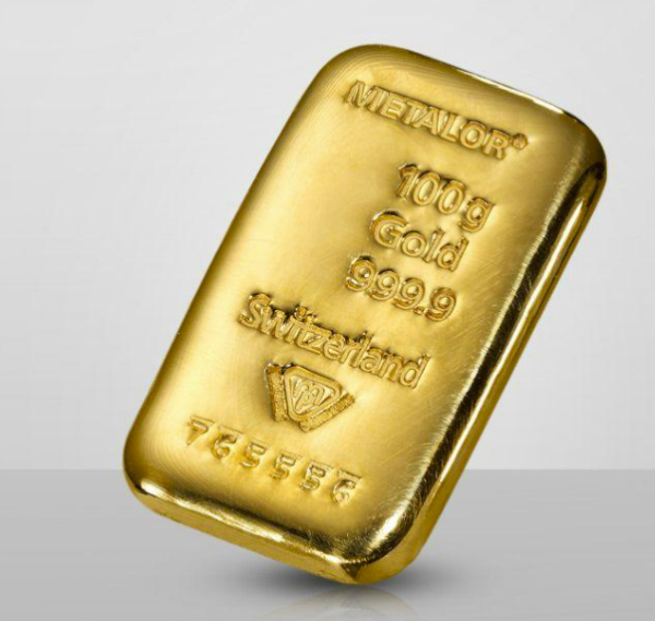 gold bar metalor