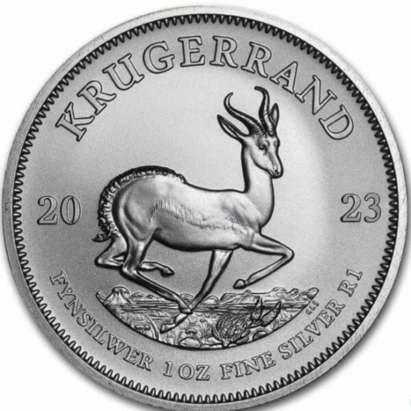 silver kruggerand coin