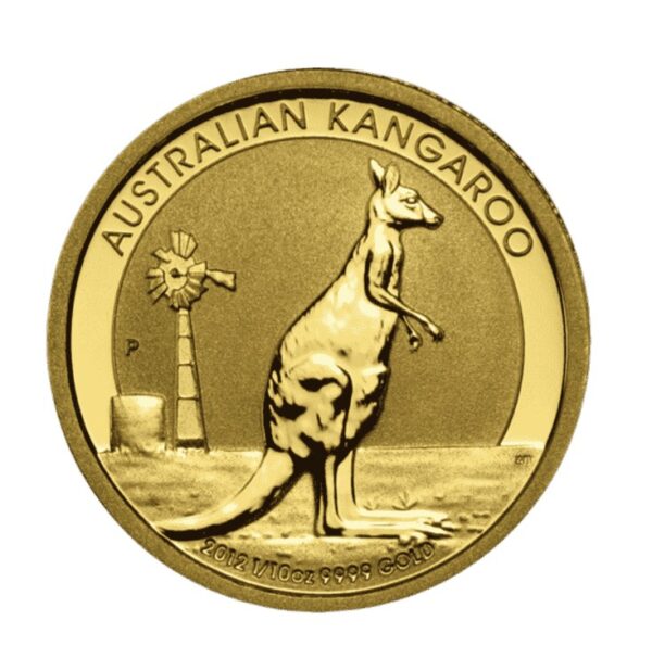 2012 1/10th oz Gold Kangaroo
