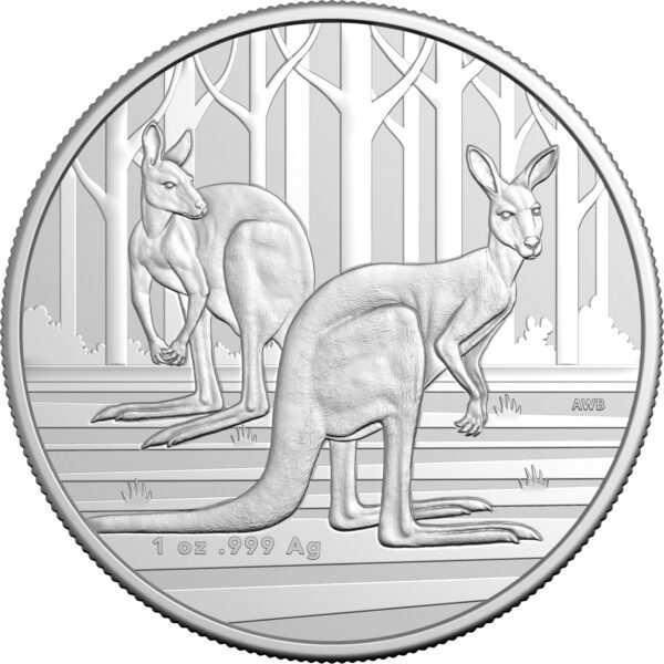 1oz silver kangaroo 2024 RAM